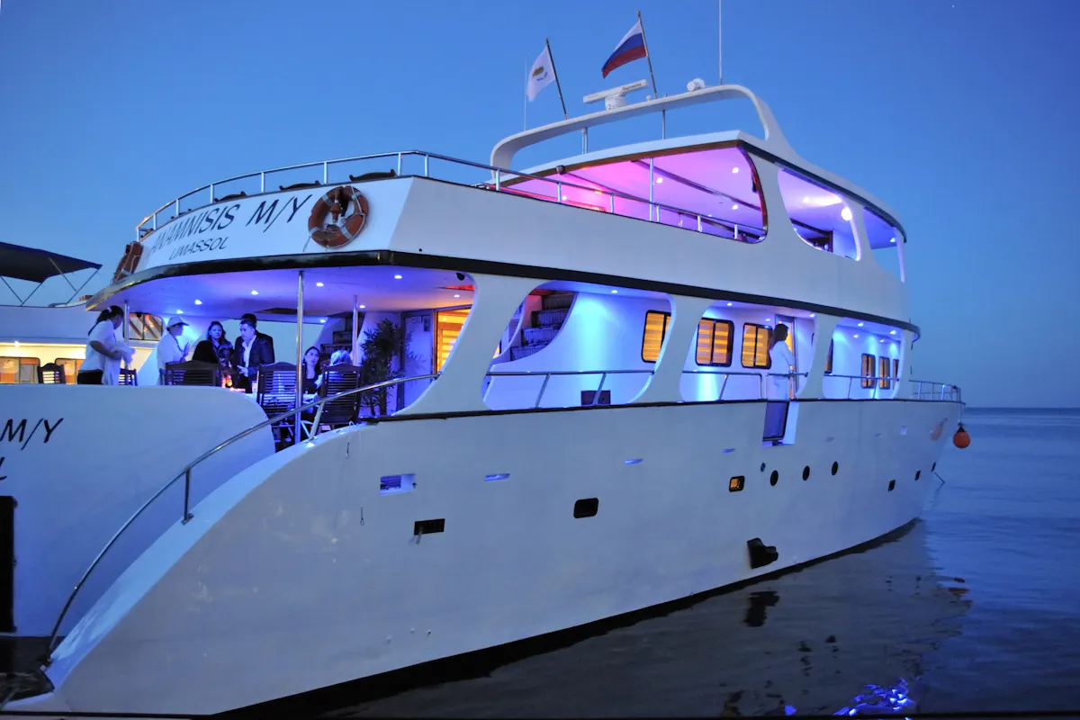 Larnaca Evening Cruise with Fireworks