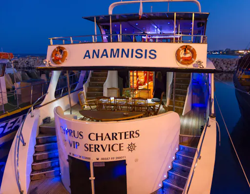 Larnaca Evening Cruise with Fireworks