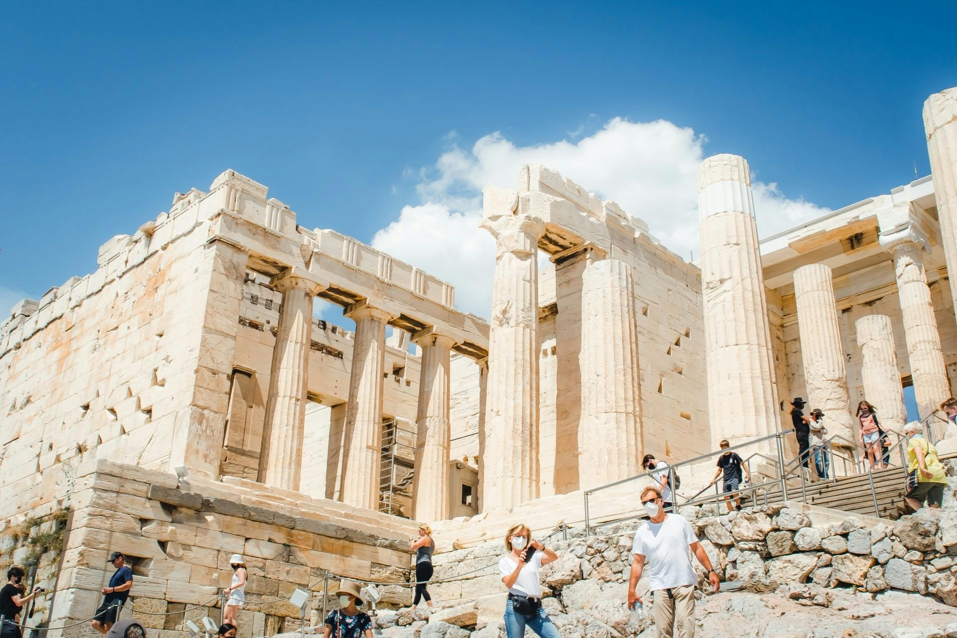 athens acropolis and parthenon guided walking tour