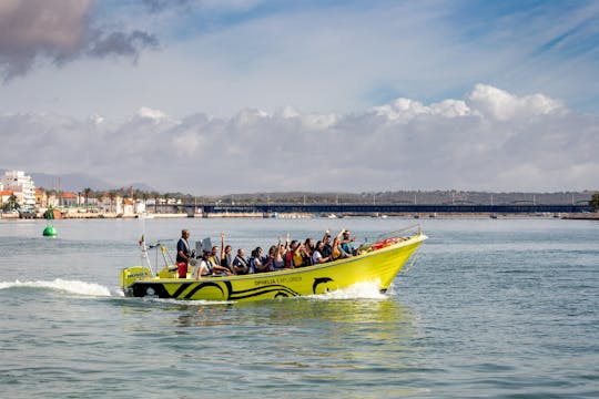 4x4 safari tour in the Algarve with pickup and cruise on the Arade