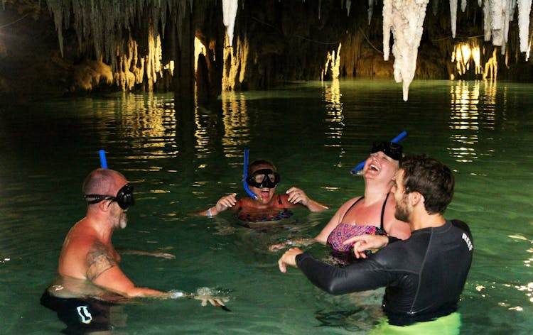 Snorkelling with Turtles and Cenote Swim in Riviera Maya