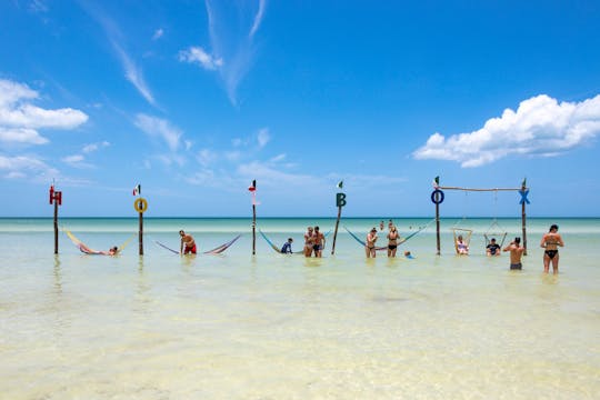 Insel Holbox Private Boot- und Buggy-Tour