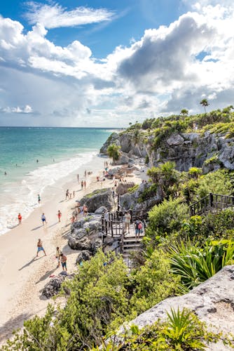 Private Tulum Tour with Nopalitos Lagoon and BBQ Lunch