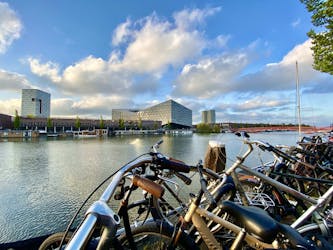 Audio guided bike tour “Eastern Docklands Amsterdam”