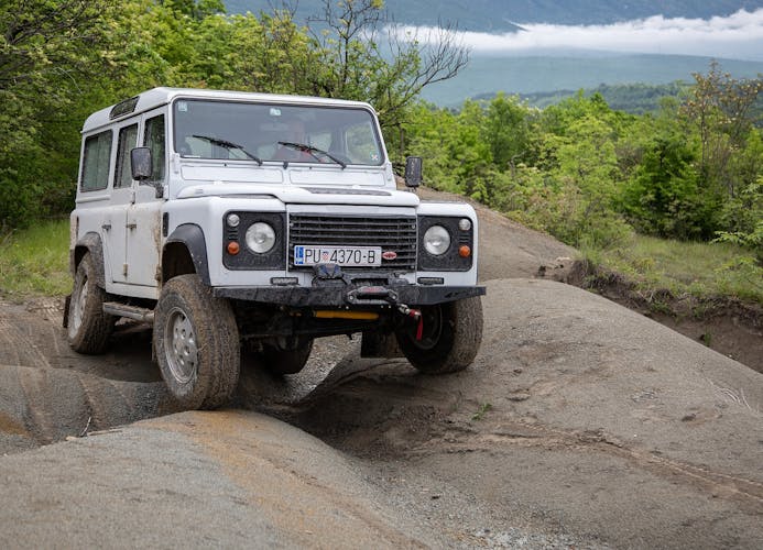 Central Istria off-road adventure with wine and food tastings