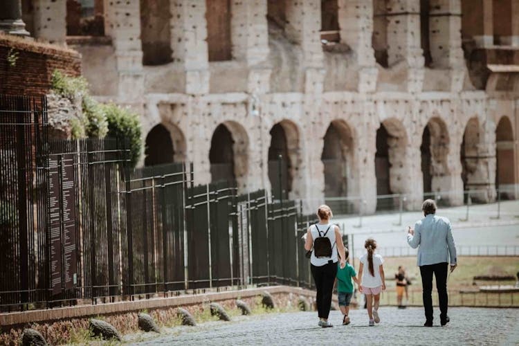 Gladiators and Roman Emperors private kids tour