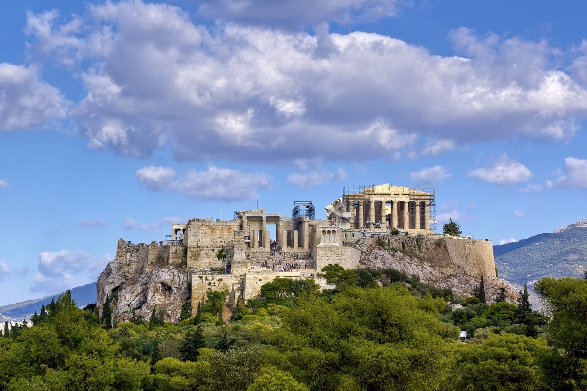 Tour audio della collina dell'Acropoli, dell'Olympieion, dell'antica Agorà e del Kerameikos