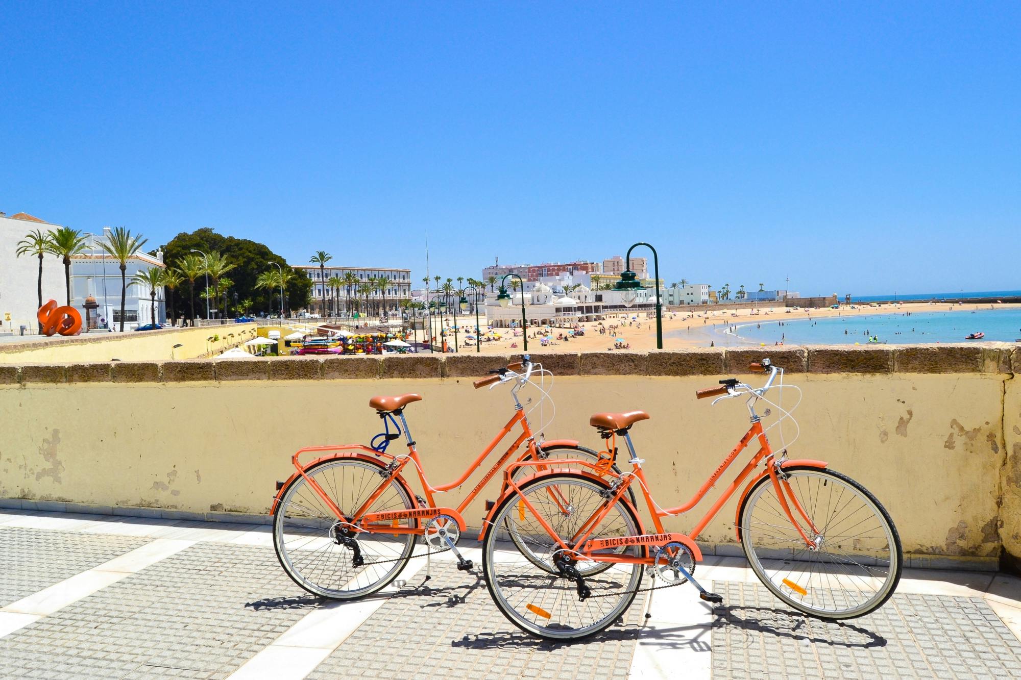 Passeio de bicicleta guiado por Cádiz
