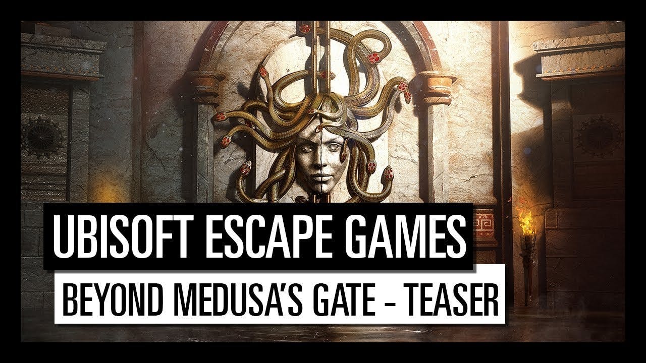 Игра beyond the room. Ubisoft Escape games. Beyond Medusa's Gate VR. Ubisoft Escape Quest. Ubisoft Escape of the Lost Pyramid.