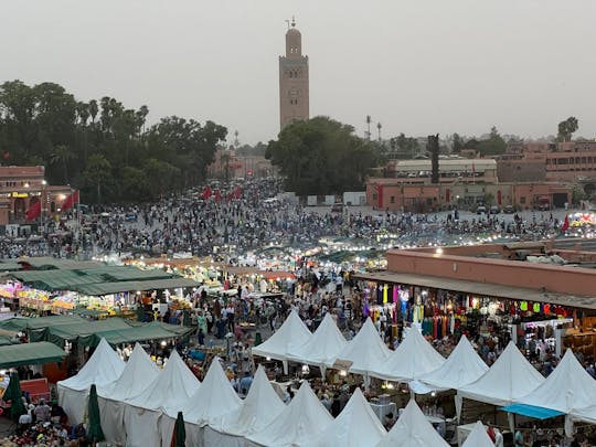 Marrakesch privater halbtägiger Stadtrundgang
