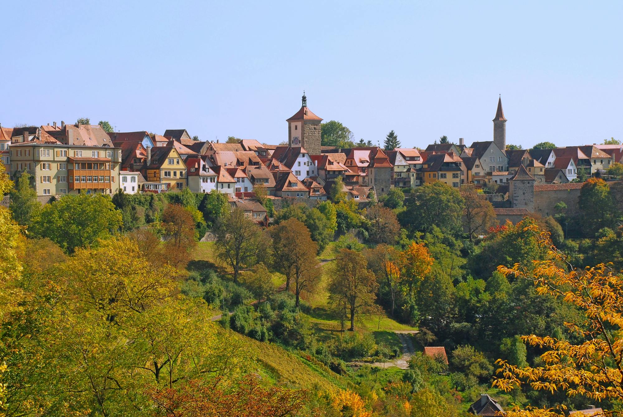 Wycieczka Romantyczny Szlak i Rothenburg ob der Tauber z Würzburga