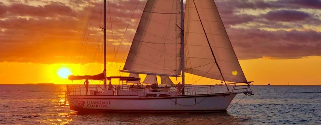 Key West Bootsfahrt bei Sonnenuntergang mit Champagnerverkostung