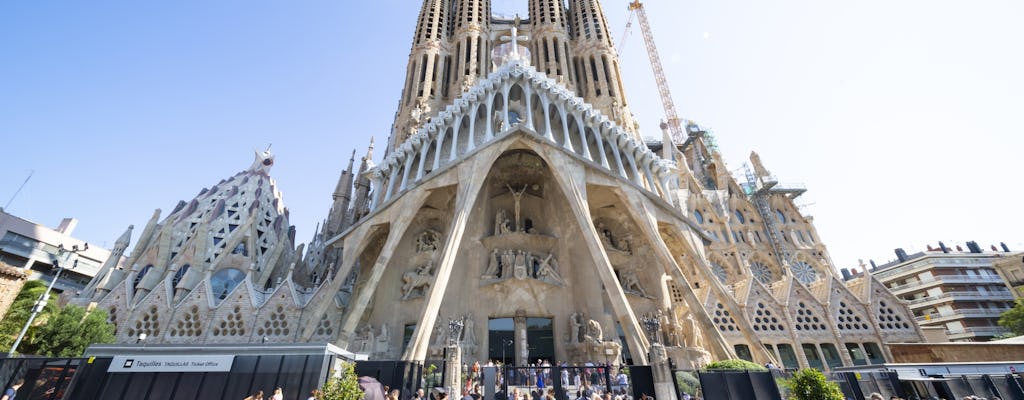 Billets d'entrée et visite en petit groupe de la Sagrada Familia