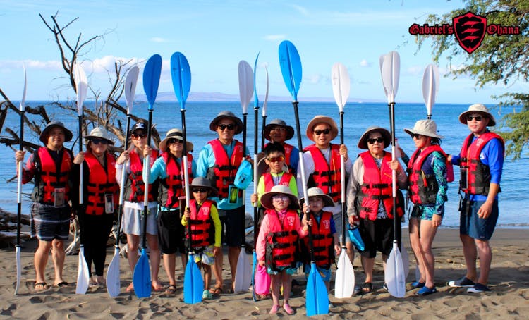 Clear kayak reef tour with pontoons in Maui