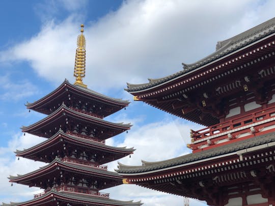 Guided food tour for families in Tokyo's Asakusa