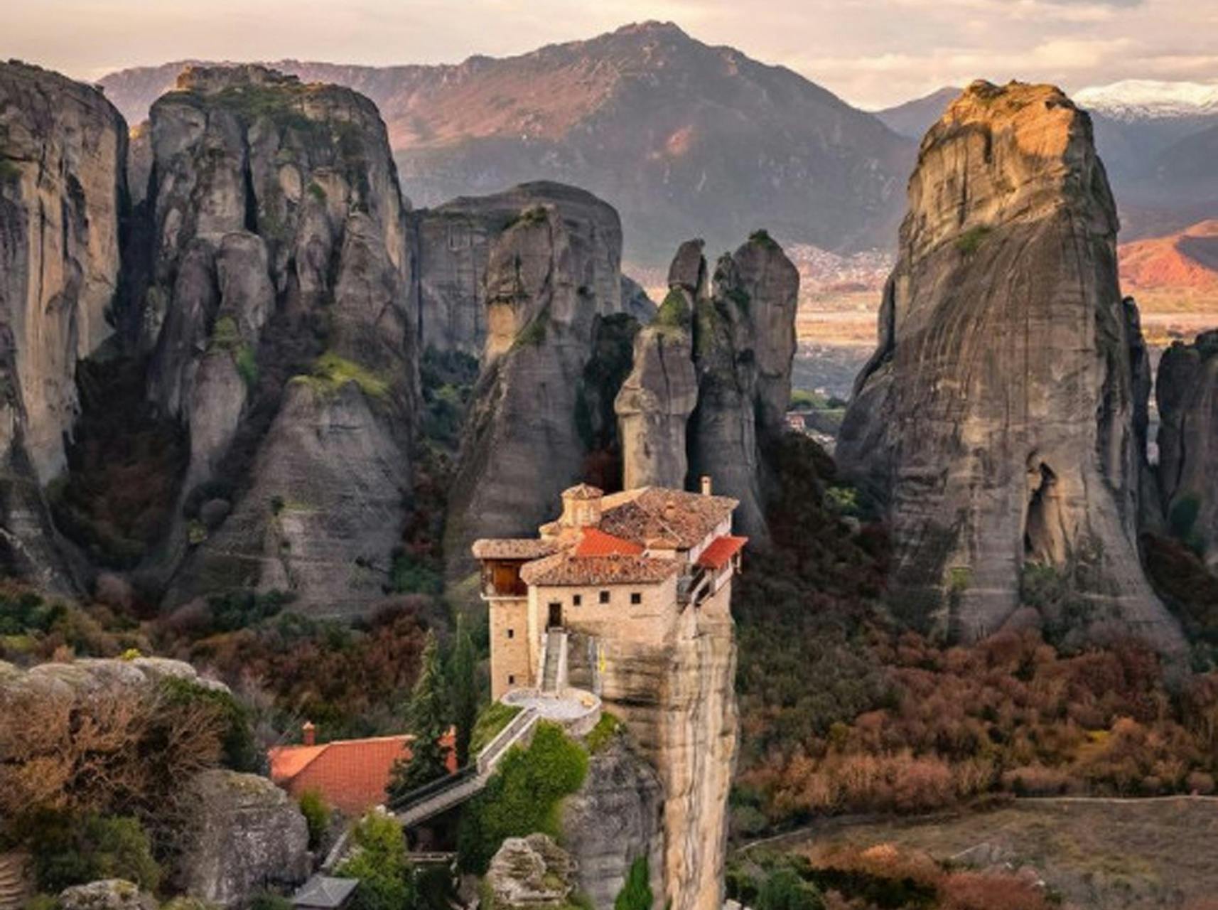 Panoramische Meteora- en kloostertour vanuit Kalabaka