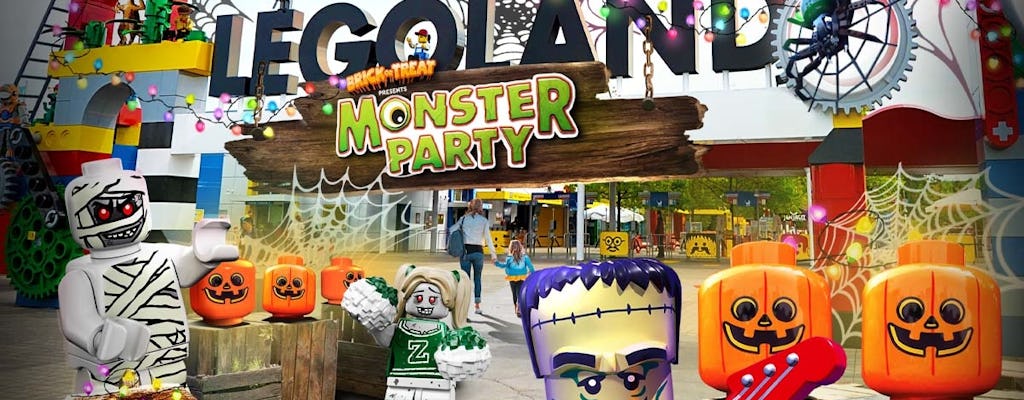 1-Day admission to: LEGOLAND California + Monster Party with SEA LIFE® Aquarium + Water Park option