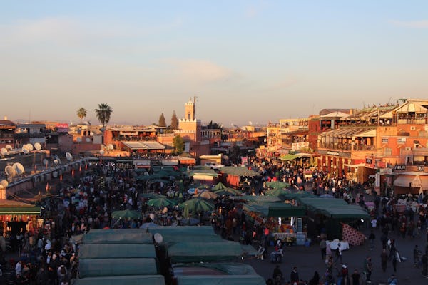 Visite guidée d'une demi-journée de la ville de Marrakech