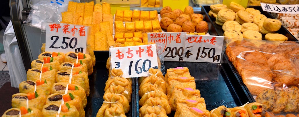 Geführte kulinarische Tour durch den Kuromon-Markt und „Kitchen Town“