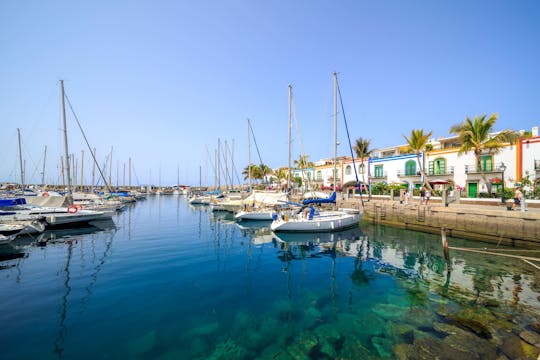 Puerto de Mogan mit dem Glasbodenboot Tagestour