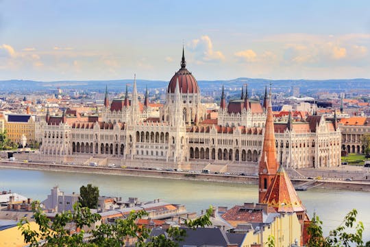 Excursão a pé autoguiada no centro de Budapeste