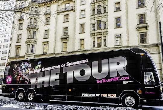 "The tour" 90-minute immersive bus tour of New York