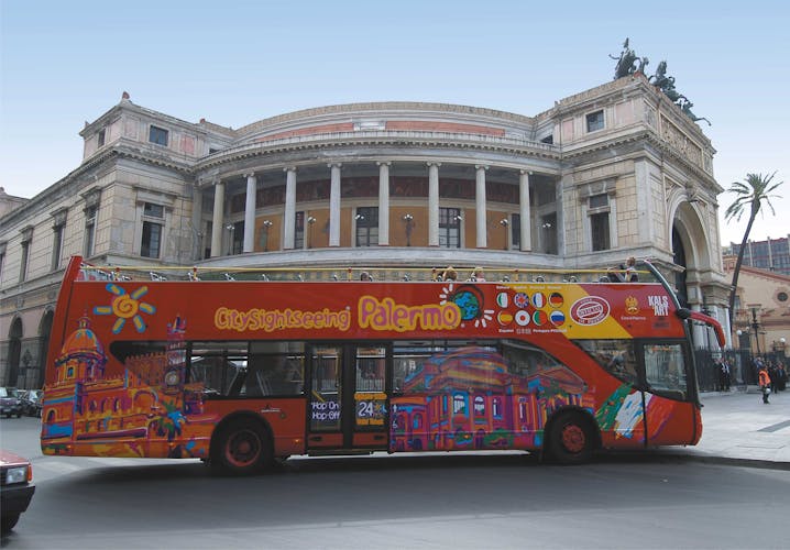 Palermo hop-on hop-off bus 24-hour tickets