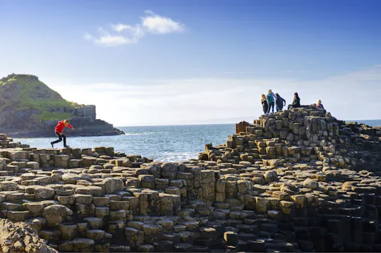 Giants Causeway, Dunluce Castle, Dark Hedges-Tour ab Dublin