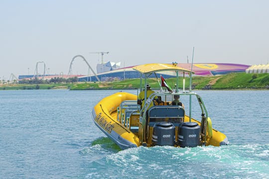 75-minute boat tour around Yas Island