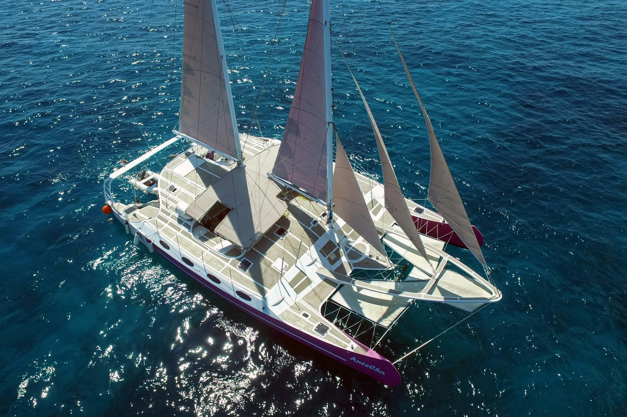 Lembongan Island Cruise on Aneecha or Paula Catamaran Musement