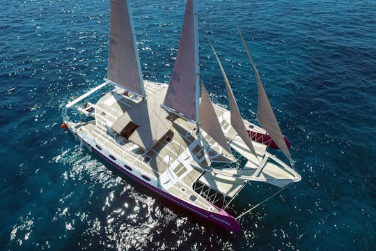 Croisière sur l'île de Lembongan avec le catamaran Aneecha