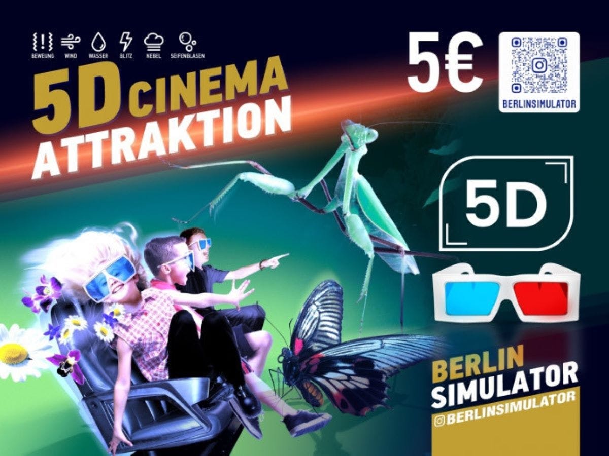 5D cinema experience in Berlin Musement
