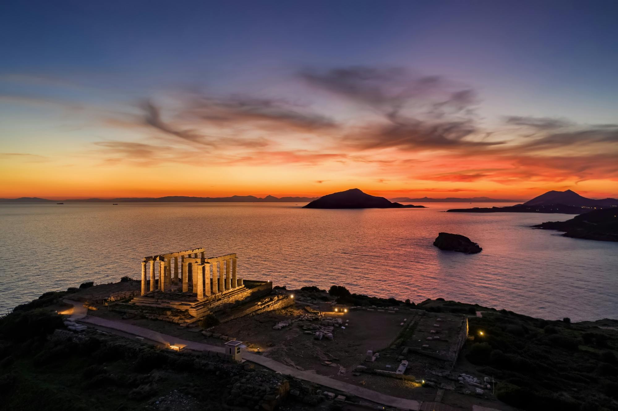 Sounion and Poseidon's temple sunset private half day tour Musement ...