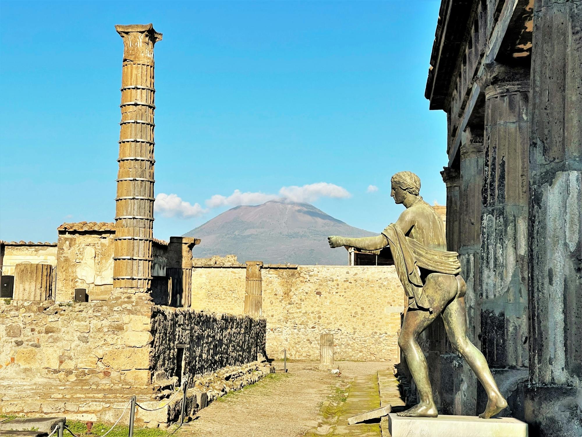 Tour de Pompeya en grupos pequeños desde el Foro hasta Via dell'Abbondanza