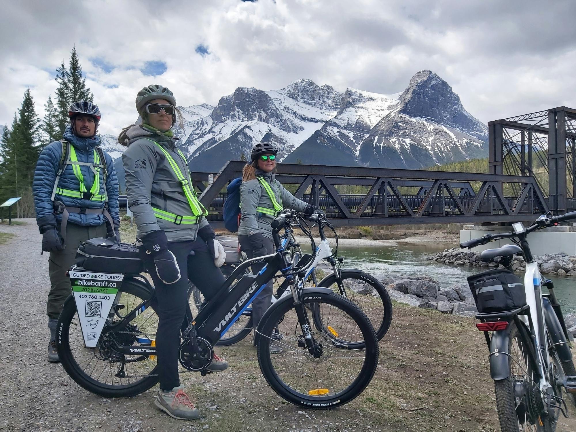 Canmore e-Bike and brew guided tour