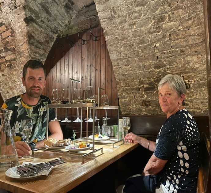 Wine tasting at wine cellar in Vienna city center musement