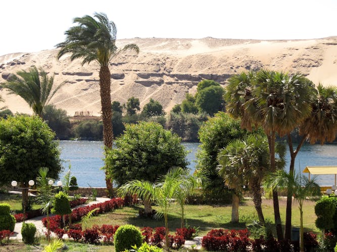 Felucca tour of Aswan landmarks including Nubian lunch