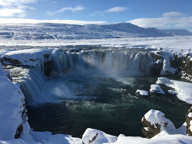 Private Combo Day: Lake Myvatn, Dettifoss, Selfoss and Godafoss Waterfalls Tour