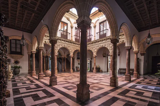Bilhetes de entrada no Palácio Domecq com audioguia