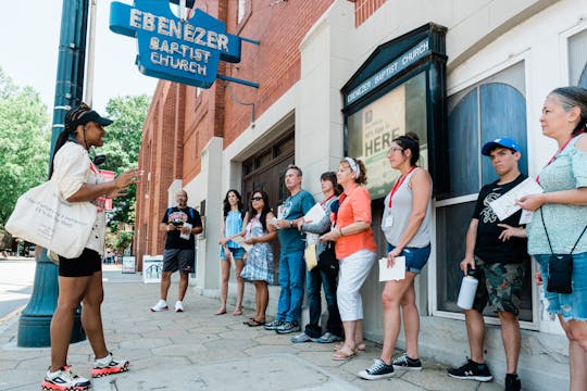 Recorrido por el distrito histórico de Martin Luther King Jr.