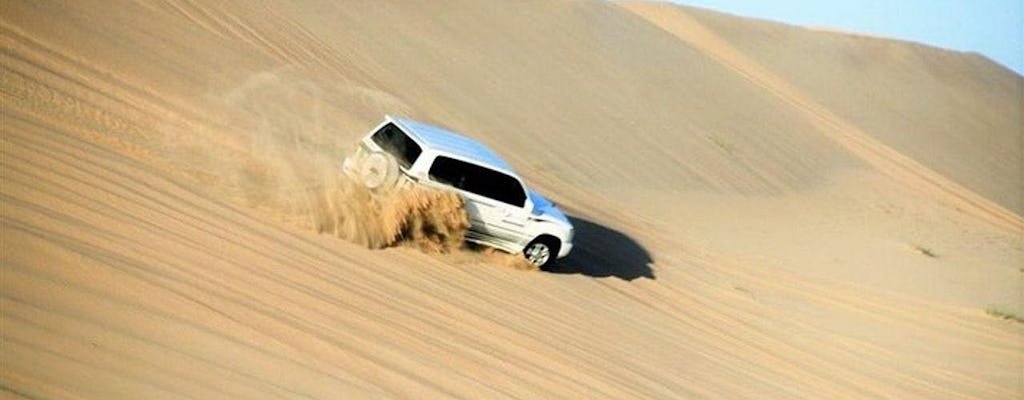 Dune bash, camel ride, safari and desert camp BBQ meal from Doha