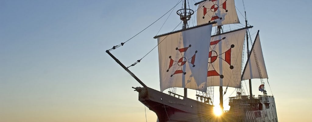 Sunset carrack ship cruise