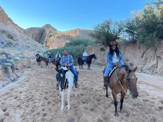 Morning horseback ride with breakfast from Las Vegas