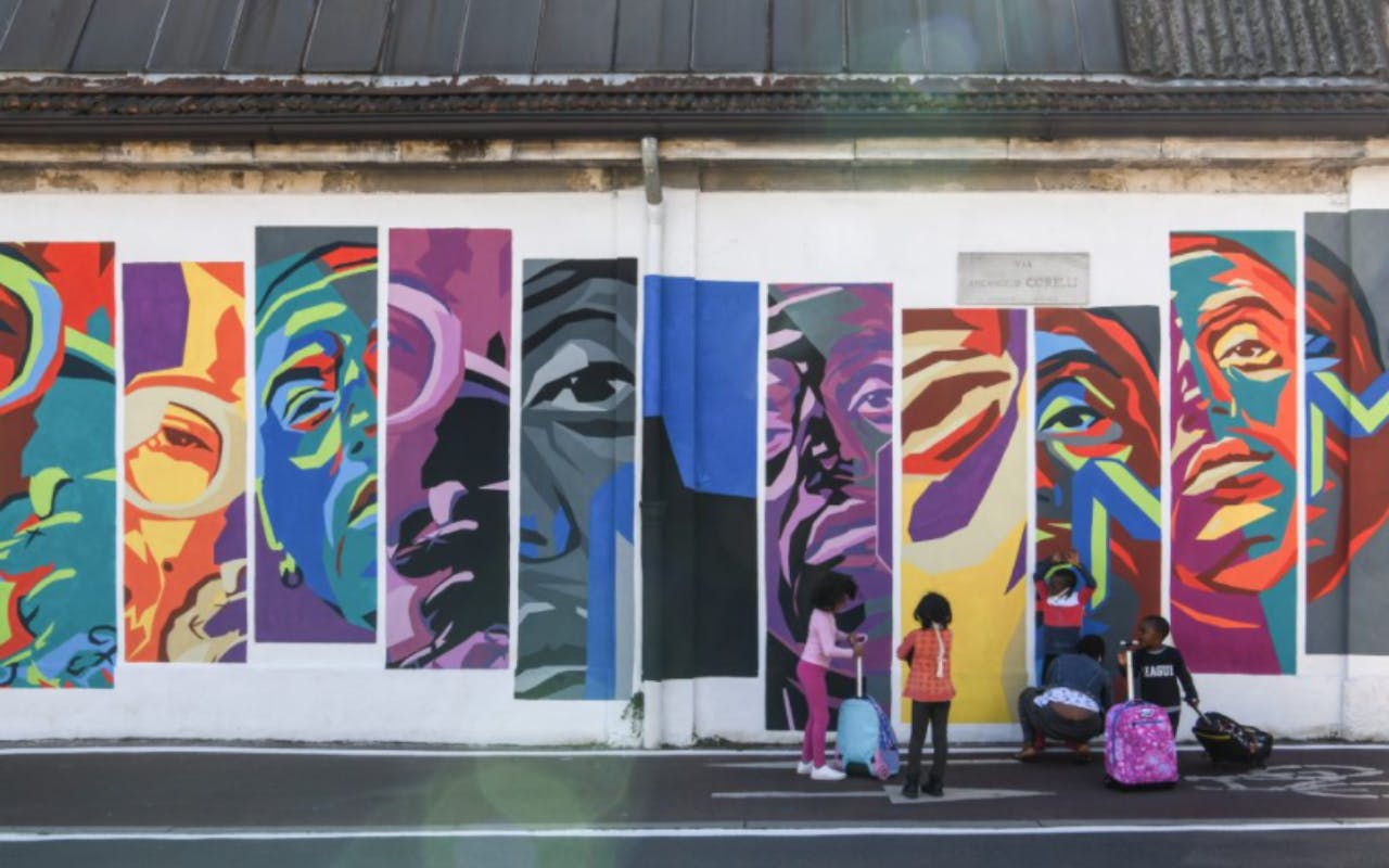 "Street Art", online exploration game in Milan