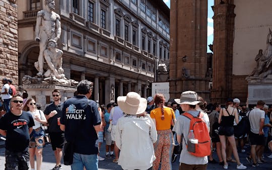 Florence walking tour pass with 1 guided and 7 self-guided routes
