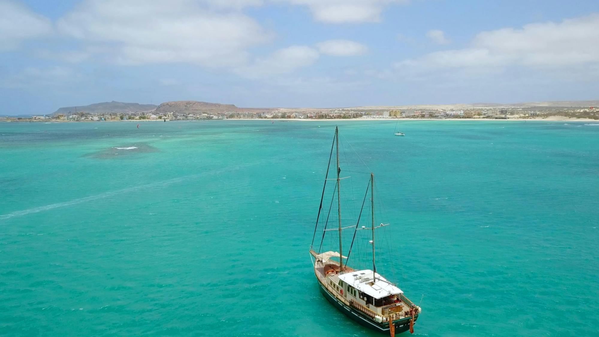 Sal Rei Segeltörn mit Khaima-Zelt