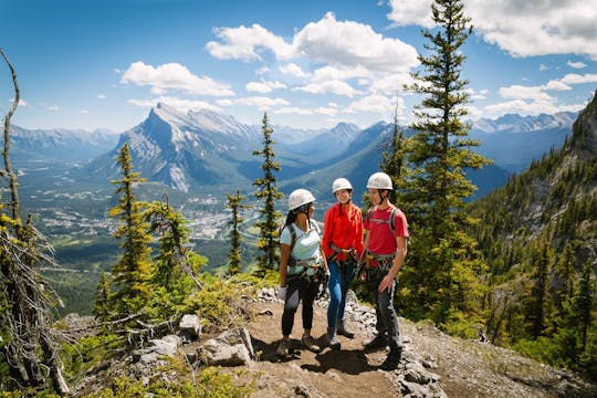 Mount Norquay Itinerario Explorer in arrampicata con navetta e seggiovia