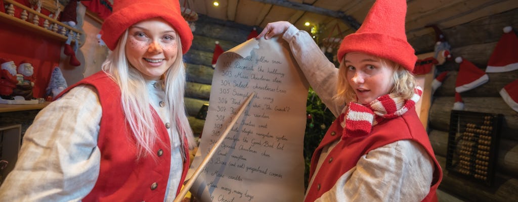Tour della Elf Hat Academy nel Villaggio di Babbo Natale