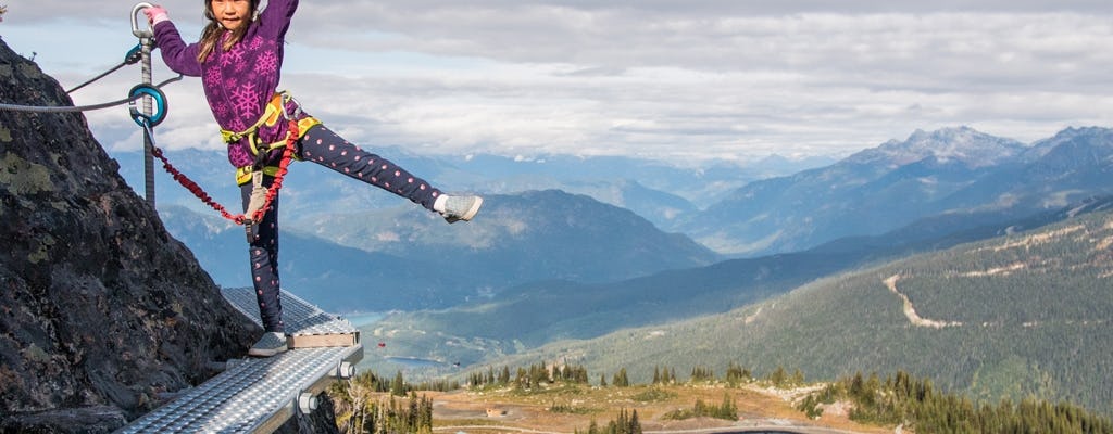 Hike on the top of Whistler mountain including gondola ticket