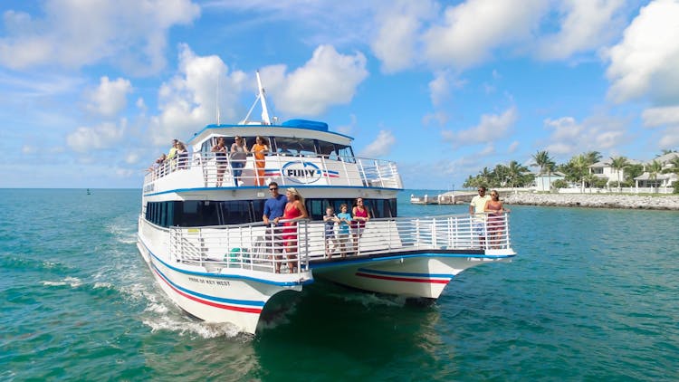 Key West day trip with glass bottom boat ride from Fort Lauderdale